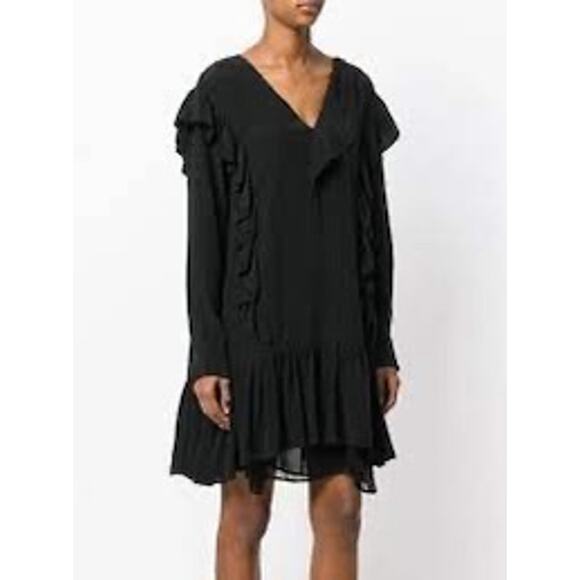 Isabel Marant Wedy Ruffle Mini Dress - Picture 2 of 10